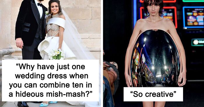 34 Times Fashion Went Too Far When It Came To Dresses, And The Designs Got Shamed On This Facebook Group (New Pics)