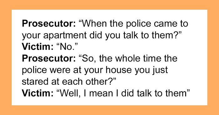 40 Of The Funniest Things People Overheard In Courthouses, As Shared On This Instagram Page (New Posts)