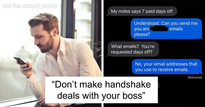 “Don’t Make Handshake Deals With Your Boss”: Employee Decides To Quit After Boss Goes Back On Their Verbal Agreement