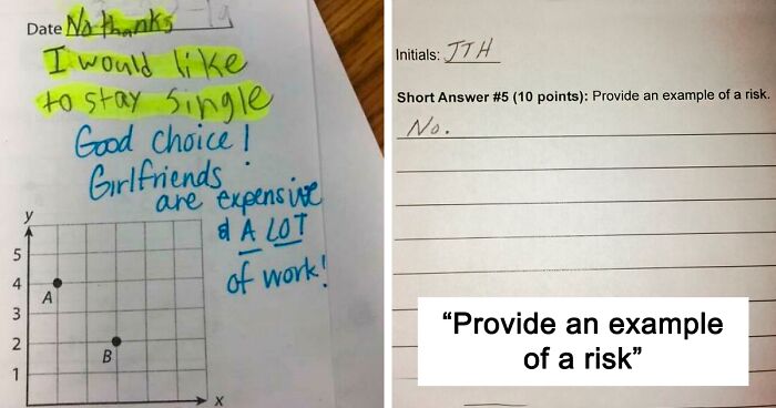 114 Times Kids Wrote Witty Test Answers That Made The Internet Laugh (New Pics)