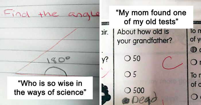 People Are Cracking Up Over These Funny Test Answers, Here Are 114 Of The Best Ones (New Pics)