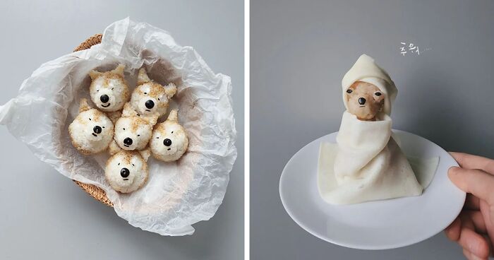 This 39-Year-Old Korean Food Artist Makes The Cutest Meals (55 Pics)