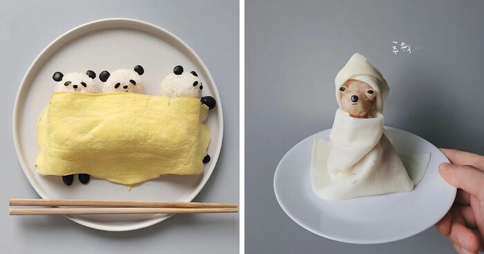 This 39-Year-Old Korean Food Artist Makes The Cutest Meals (55 Pics)