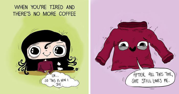 Random Thoughts And My Friend Anxiety Are My Inspirations For These Quirky Comics (30 Pics)