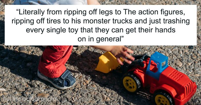 Mom Puts A Lock On Her 4-Y.O. Son's Door To Not Let Her Friends' And Relatives' Kids Destroy His Favorite Toys