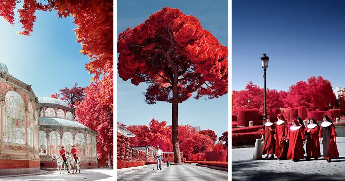 My 22 Pics Of Madrid That I Captured Using Infrared Photography