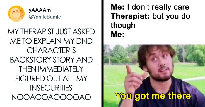 49 Hilarious And Painfully Relatable Posts From “Memes To Discuss In Therapy” (New Pics)