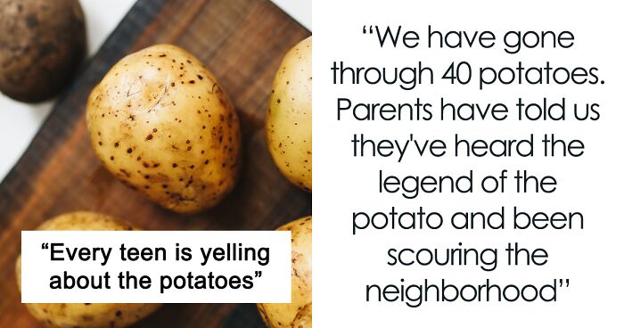 Person Decides To Hand Out Potatoes For Trick-Or-Treating Kids, Documents Live How It Went