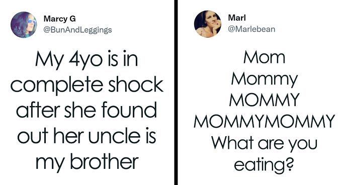 Moms Of Twitter Reveal Some Funny Things That Happen To Them While Raising Kids (50 Jokes)