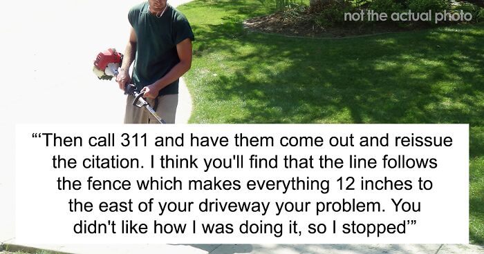 ‘Karen’ Neighbor Complains About How This Guy Doesn’t Mow Their Lawn ‘Properly’, Ends Up Regretting It