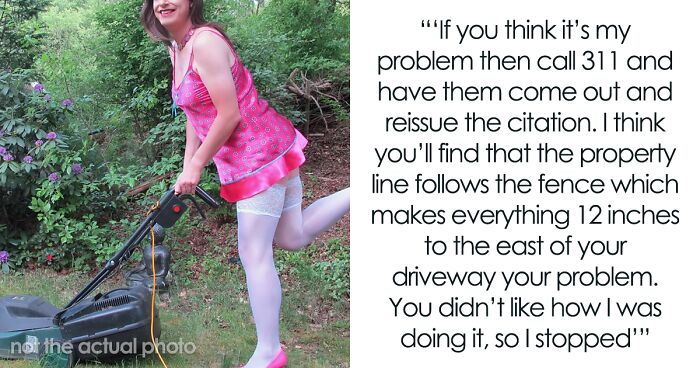 ‘Karen’ Neighbor Unhappy About How Person Mows Their Lawn ‘The Wrong Way’, Ends Up Regretting It