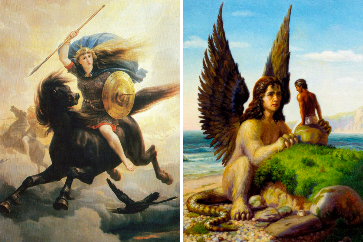 greek mythology monsters names