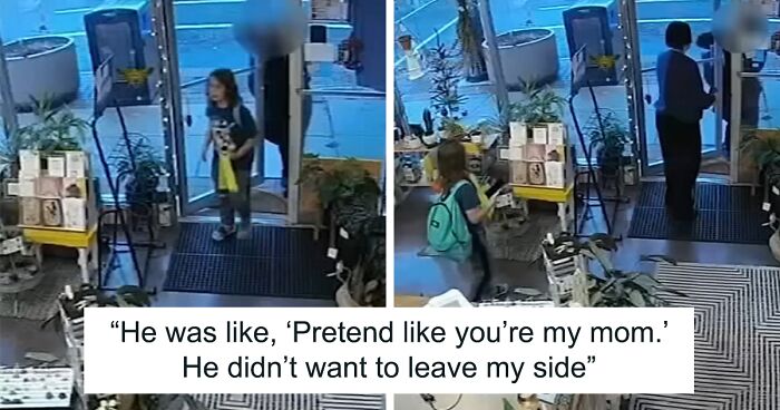 Store Clerk Approached By 10-Year-Old Boy, Asking Her To Pretend To Be His Mom So That The Woman Following Him Would Finally Back Off