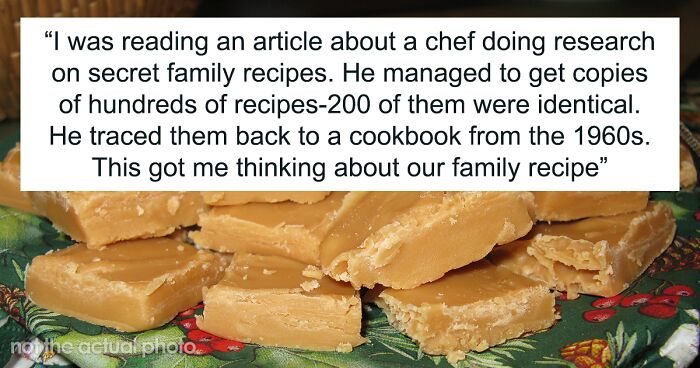 Person Wants To Expose To Mom That Their ‘Secret Family Recipe’ Actually Came From The Side Of A Can