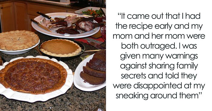 Person Finds Their Family’s “Secret Recipe” Online And Asks If They Would Be A Jerk For Telling Their Mom And Grandma About It