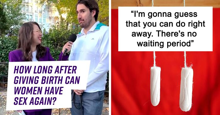 Random Men On The Street Try To Answer 9 Questions About Women’s Bodies, Highlighting How Little They Actually Know