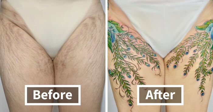 This Vietnamese Tattoo Artist Helps Restore Women’s Confidence By Covering Up Their Scars With Beautiful Body Art (100 New Pics)