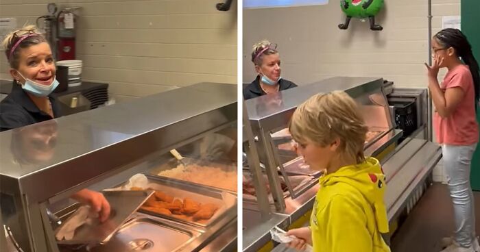 Students At This School Learn Sign Language To Help Them Communicate With Deaf Cafeteria Worker, As Seen In This Viral Clip