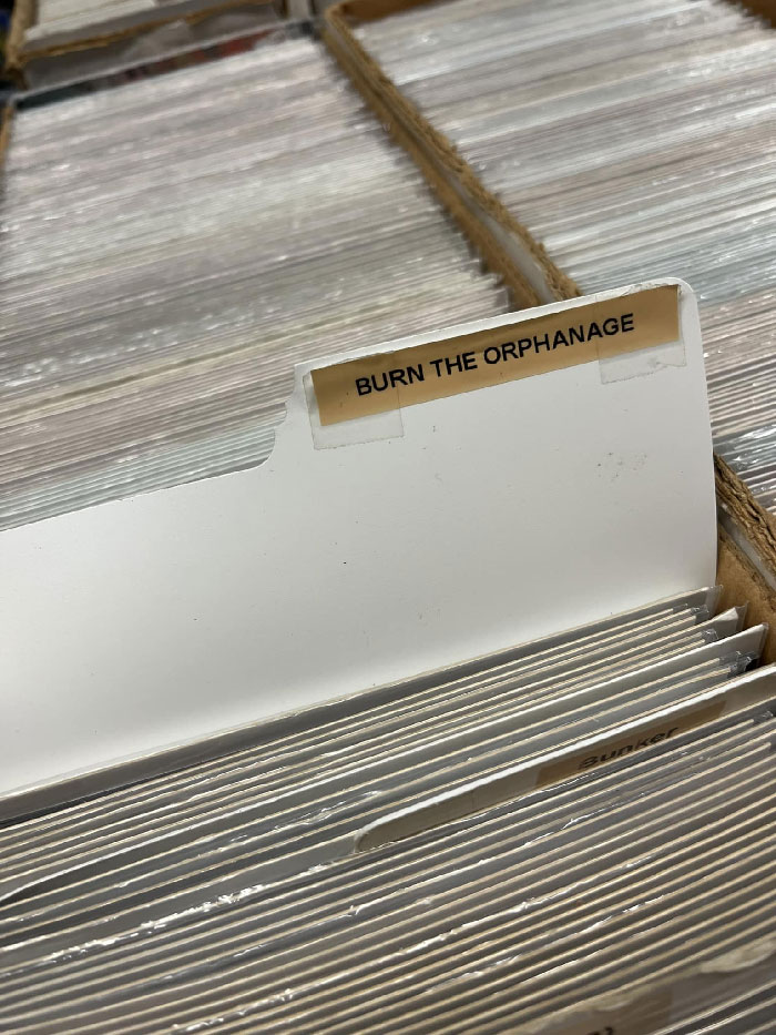 In The Comic Book Store, My Kid Says “Burn The Orphanage.” I’m Like, Oh, How Long Have You Been A Psychopath? I Turn Around, And I’m Relieved To Notice This