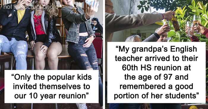 The Best And Worst Transformations Seen During School Reunions, As Shared By These 30 Internet Users