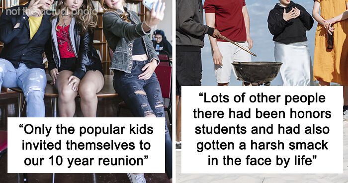 40 Unbelievable Transformations And Events People Saw At Their School Reunions