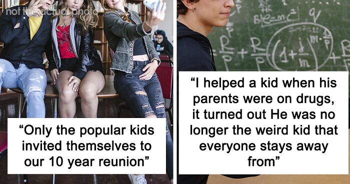 People Share 40 Transformations, Stories, And Common Patterns They Noticed At School Reunions