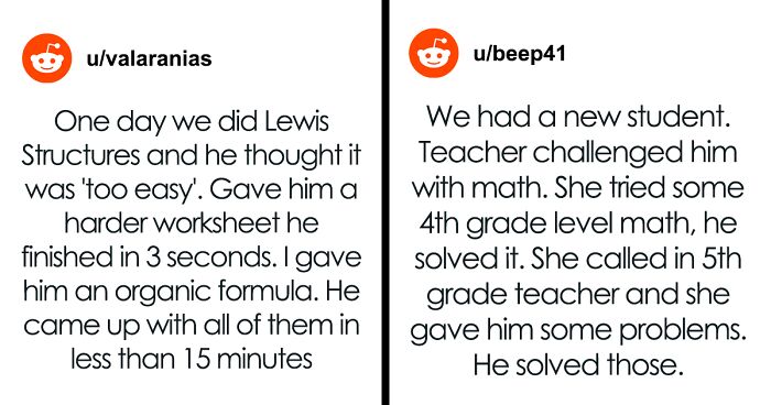 30 Teachers And Other Folks Break Down The Moment They Realized The Student They Were Talking To Was Extremely Gifted