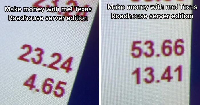 “Make Money With Me! Texas Roadhouse Server Edition”: Server Explains How She Made $61 Working 2 Tables For 3 Hours On A “Slow” Night