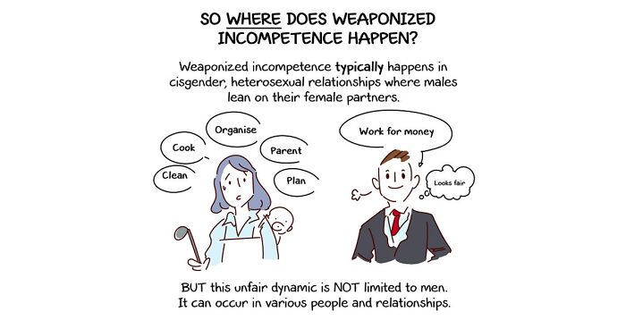 My Comic On How To Recognize And Handle Weaponized Incompetence