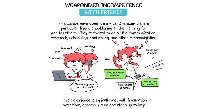 My Comic On How To Recognize And Handle Weaponized Incompetence