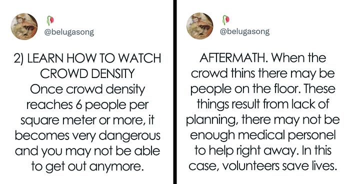 24 Potentially Life-Saving Tips If You Ever Find Yourself Trapped In A Crushing Crowd, As Shared In This Dedicated Twitter Thread