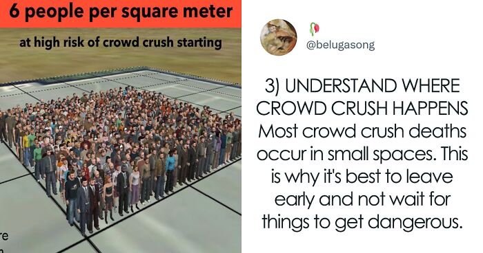 24 Potentially Life-Saving Tips If You Ever Find Yourself Trapped In A Crushing Crowd, As Shared In This Dedicated Twitter Thread