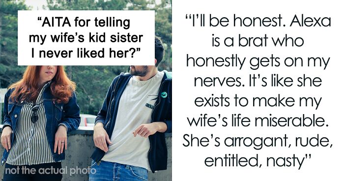 Man Tries To Be Nice To His Wife’s Bratty Kid Sister And When She Turns 19, She Confesses That She Loves Him