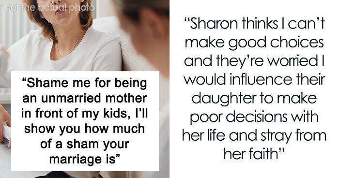 “Shame Me For Being An Unmarried Mother In Front Of My Kids, I’ll Show You How Much Of A Sham Your Marriage Is”