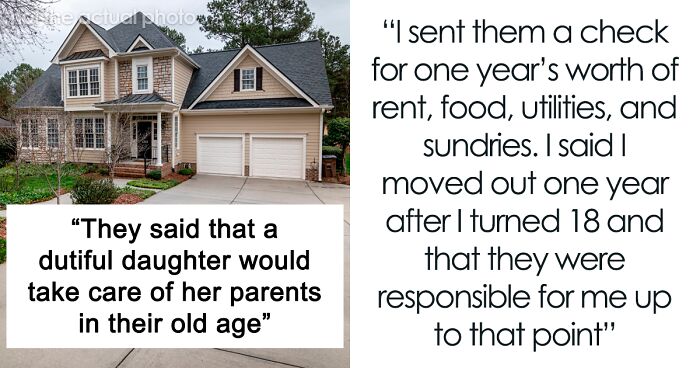 Family Drama Ensues After Woman Refuses Her Parents When They Say They're Moving In With Her And Her Husband