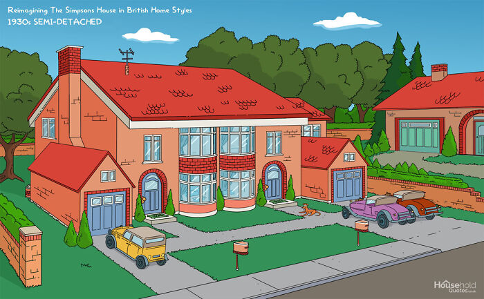 “What Would The Simpsons’ Home Look Like If They Were To Relocate To ...