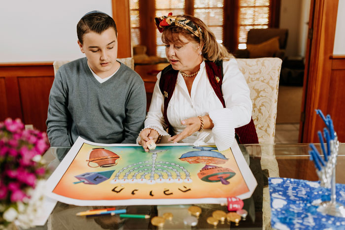 The Word "Hanukkah" Comes From The Hebrew Word "Hinuch," Or "To Teach"