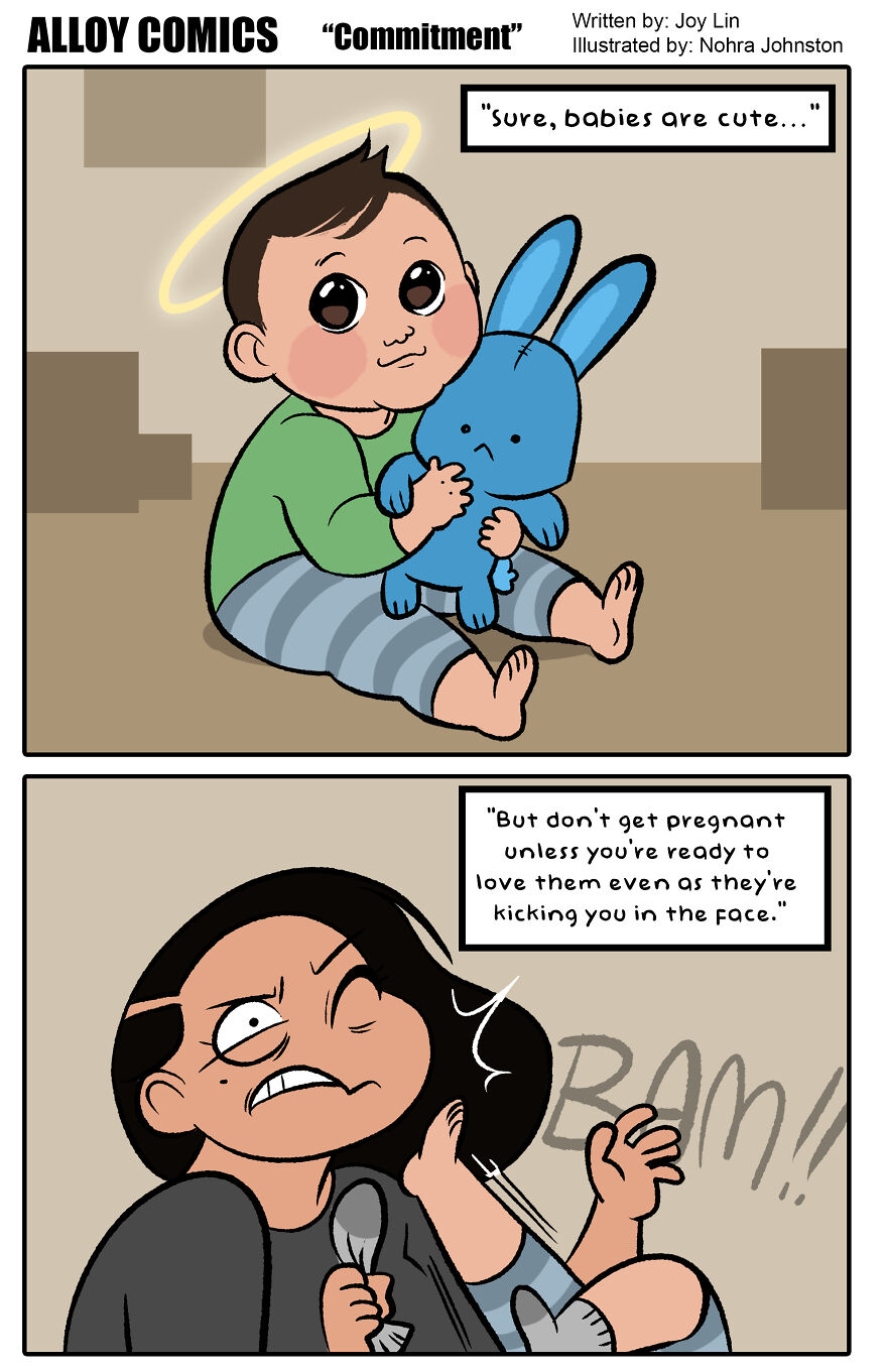 Here Are Some More Honest Comics About Raising My Toddler With Hubby