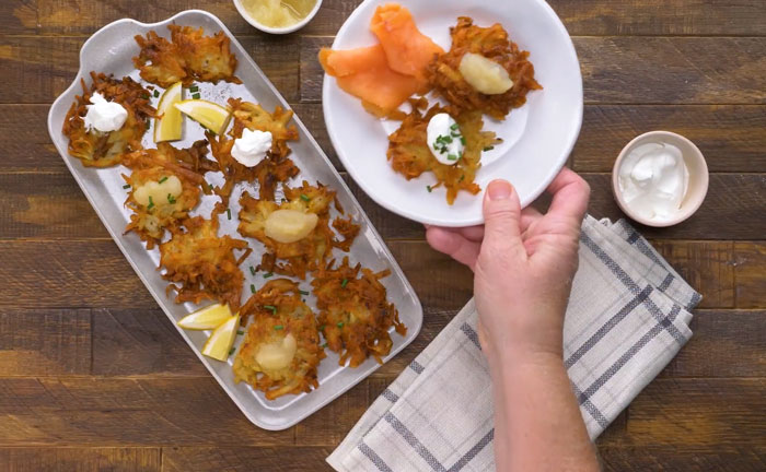 Main Dish For Hanukkah Is Named Latkes