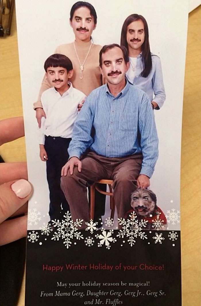 My Friend Greg (Gerg) Thought He Was Sending Us Holiday Cheer. Instead, We Received Nightmares