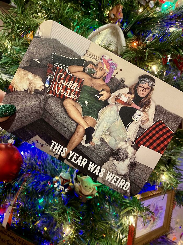 Finally A Christmas Card That Actually Represents 2020 Correctly