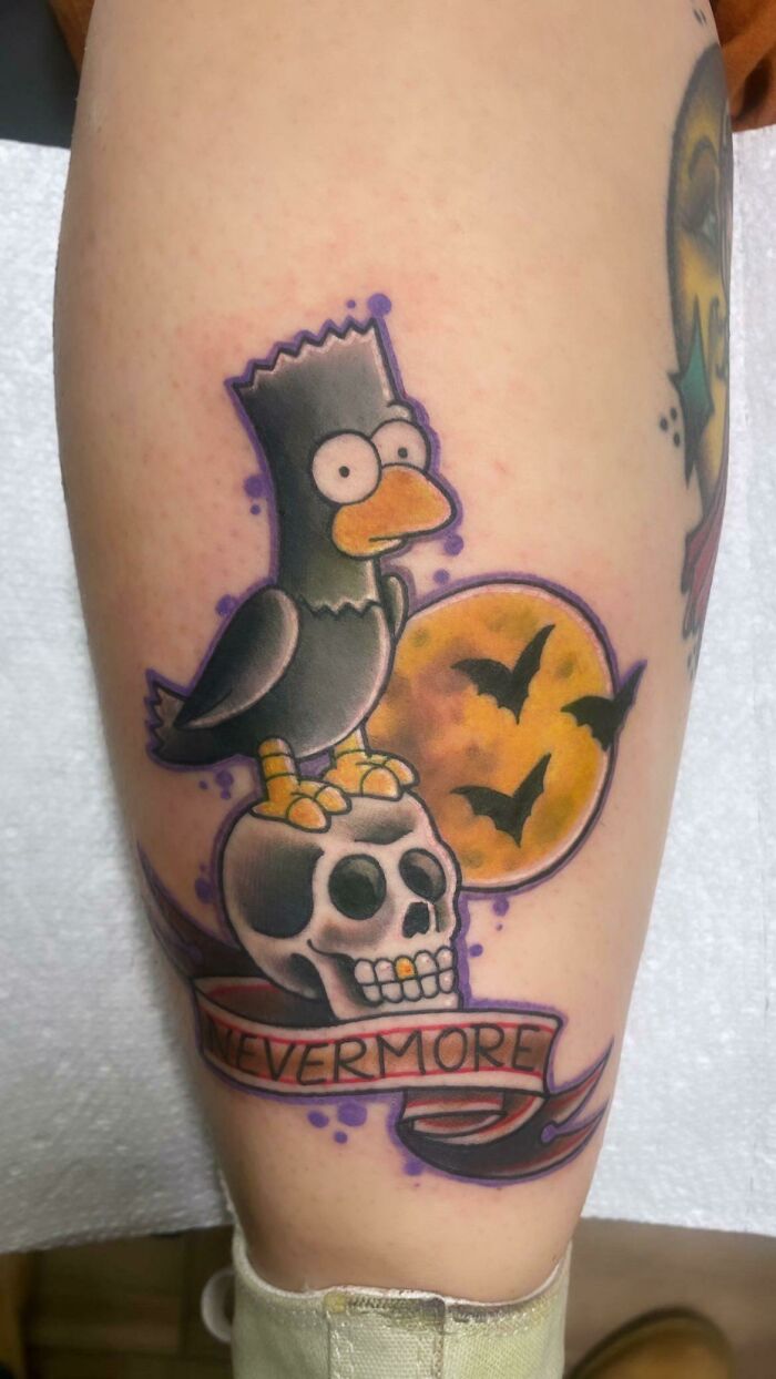 Treehouse of horror tattoo  All Things Tattoo