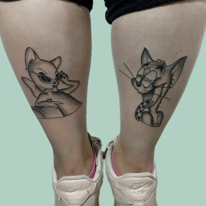 Tom And Jerry Tattoos