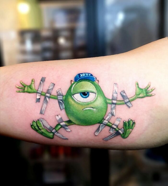 Monster tattoo  Visions Tattoo and Piercing