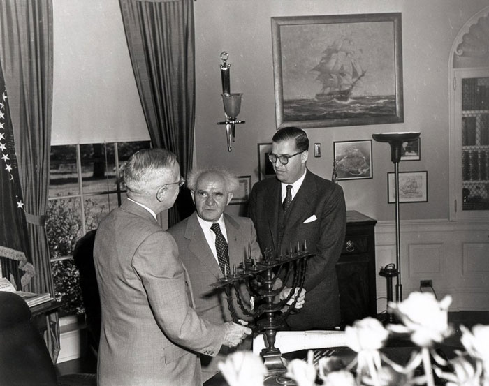 The First President To Celebrate Hanukkah At The White House Was Harry Truman