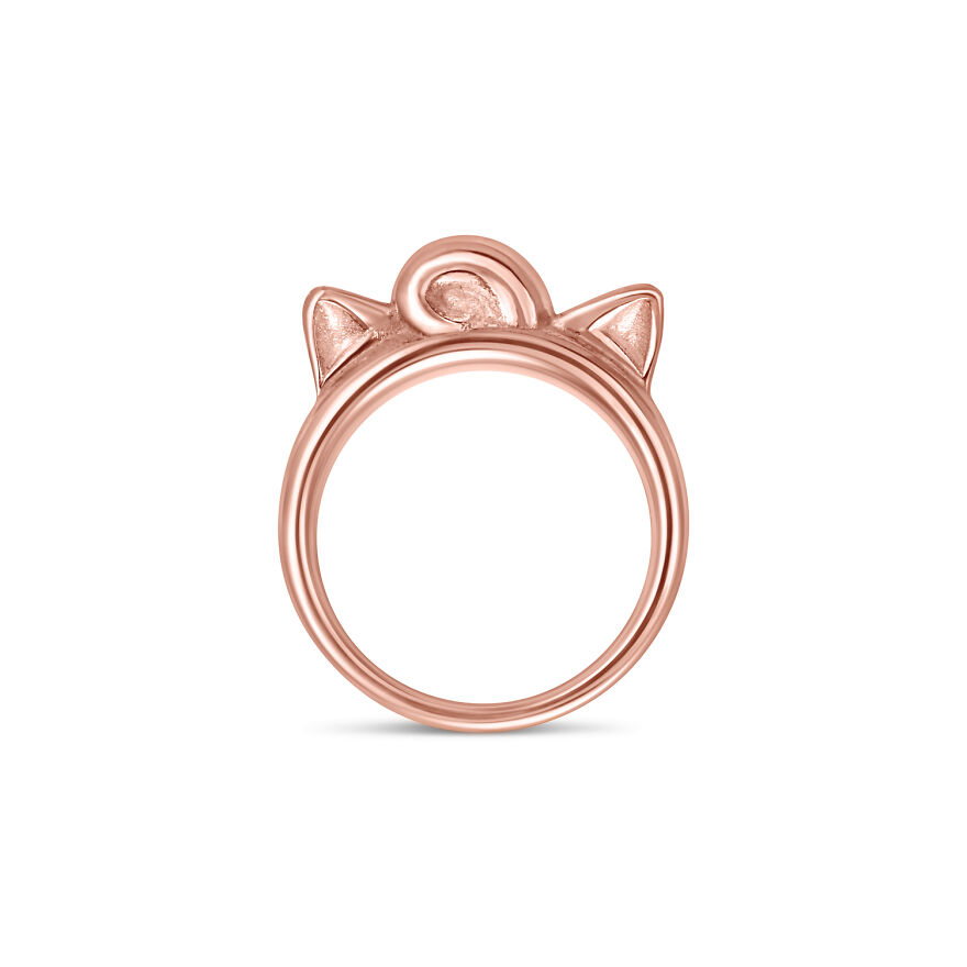 Jigglypuff Ring- Rose Gold Plated Silver