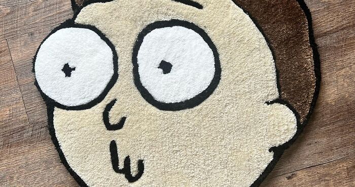 This Artist Creates Rugs Of Popular Cartoon Characters (32 Pics)