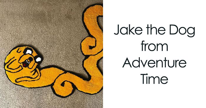 This Artist Makes Rugs Of Anime And Cartoon Characters That Look Too Amazing To Be Placed On The Floor (32 Pics)