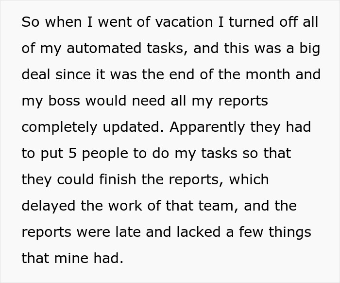 Boss Refuses To Approve Time Off For Exemplary Employee Since Too Much Important Work Depends On Them, So They Maliciously Comply