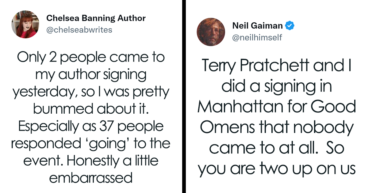 25 Famous Authors Share Their Worst Moments After This New Author 